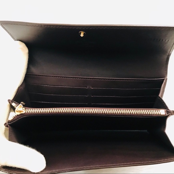 LOUIS VUITTON Vernis Wallet Purple - Picture 4 of 8